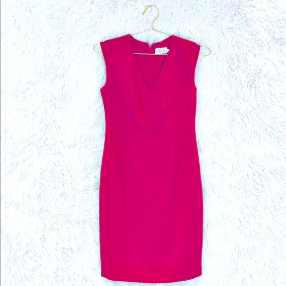 Eliza J sleeveless v neck dress